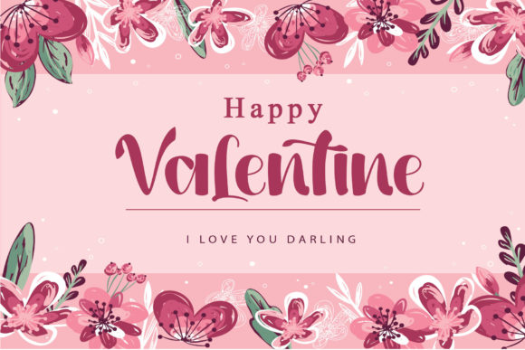 Loventha Font PNG with transparent background - Preview 2