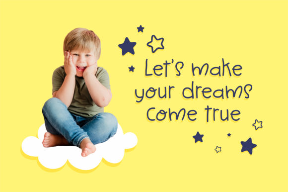 Magical Diary Font PNG with transparent background - Preview 1