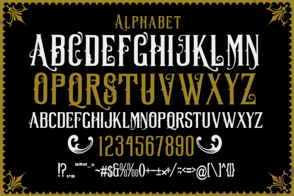 Milwaukes Font PNG with transparent background - Preview 4