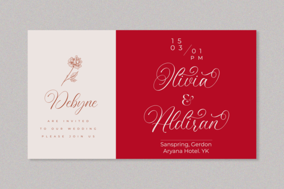 Sabiana Font PNG with transparent background - Preview 1