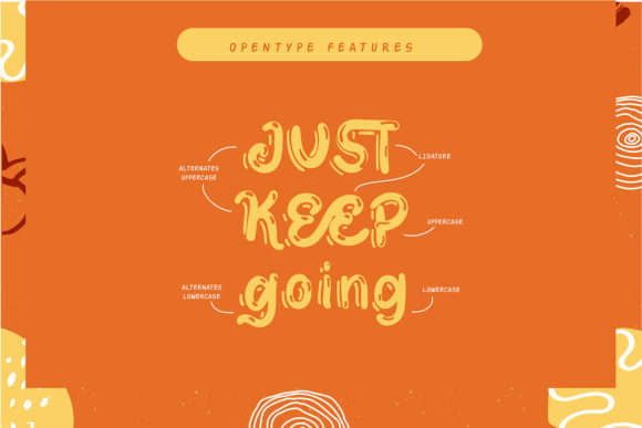 Sauce Paperoni Font PNG with transparent background - Preview 4