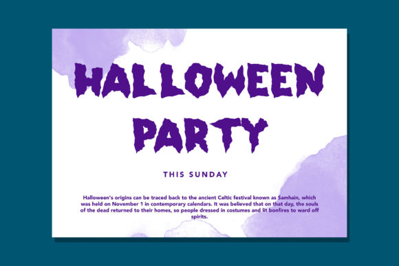 Side of Monster Font PNG with transparent background - Preview 6