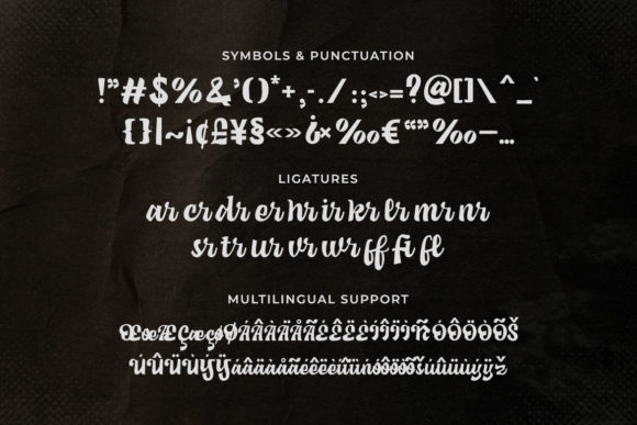 Abrock Font - Preview 2