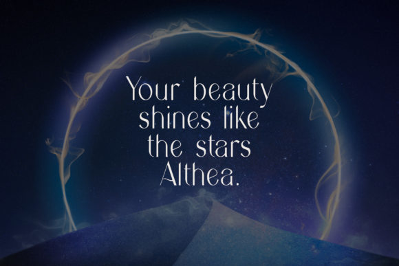 Althea Font - Preview 1