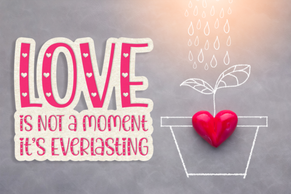 Amila Love Font - Preview 2