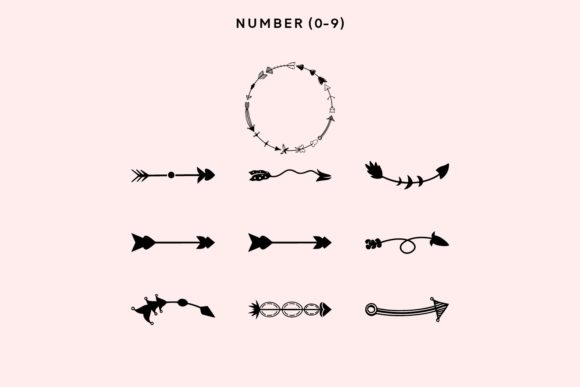 Arrow Love Shots Font - Preview 3