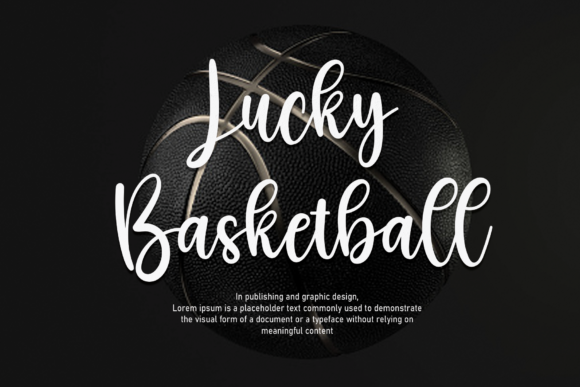 Basketball Font - Preview 1
