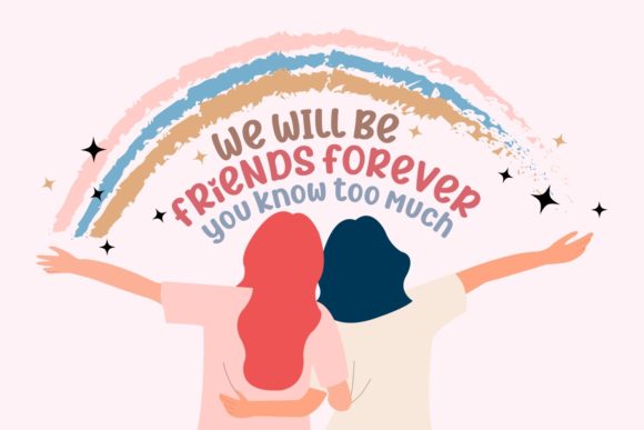 Big Sister Font PNG with transparent background - Preview 3