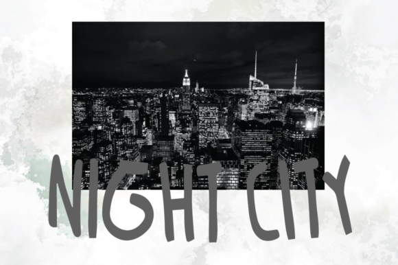 Black Pastel Font - Preview 6