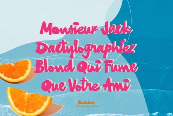 Buckless Script Font - Preview 1