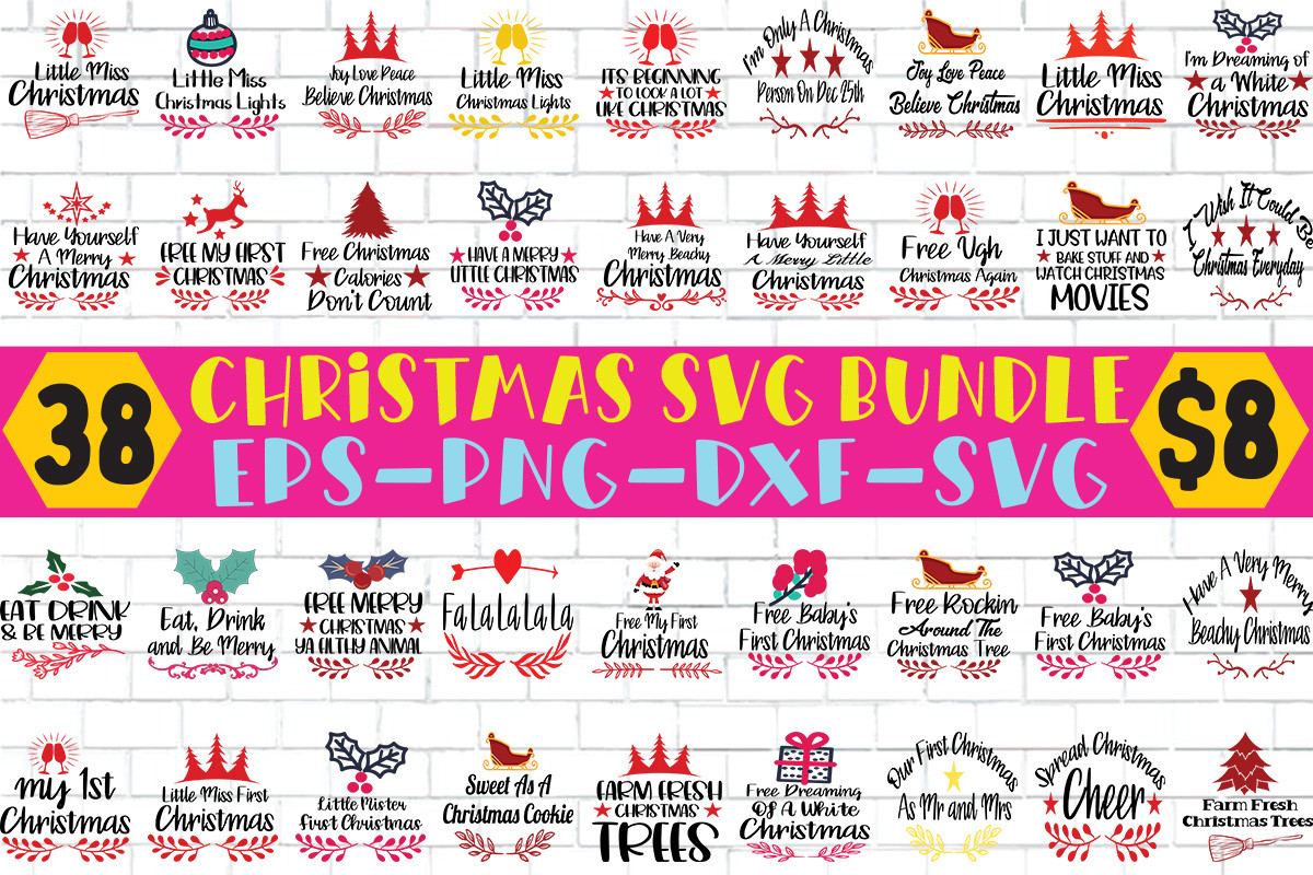 Christmas Svg Bundle Graphic by thesvgfactory · Creative Fabrica