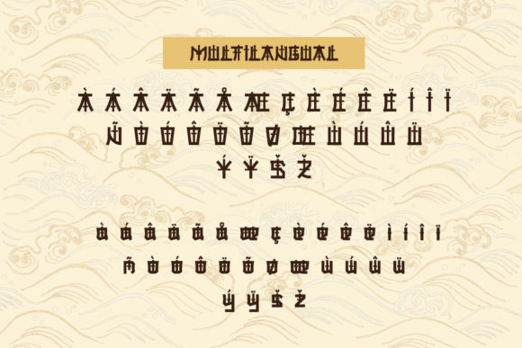 Dezaru Font - Preview 1