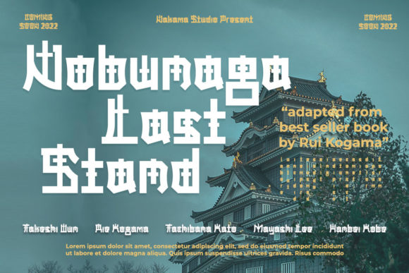 Dezaru Font - Preview 4