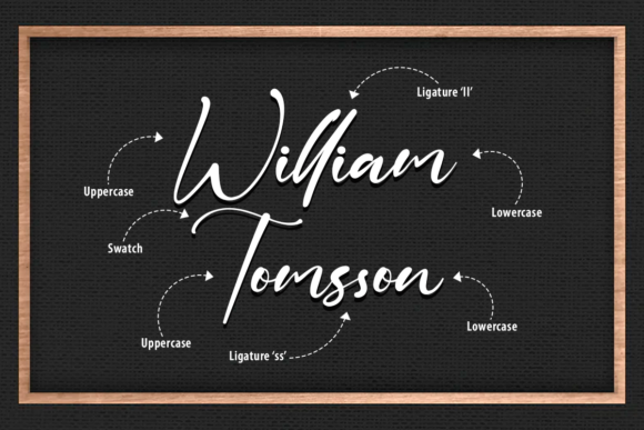 Diane Evans Font PNG with transparent background - Preview 1