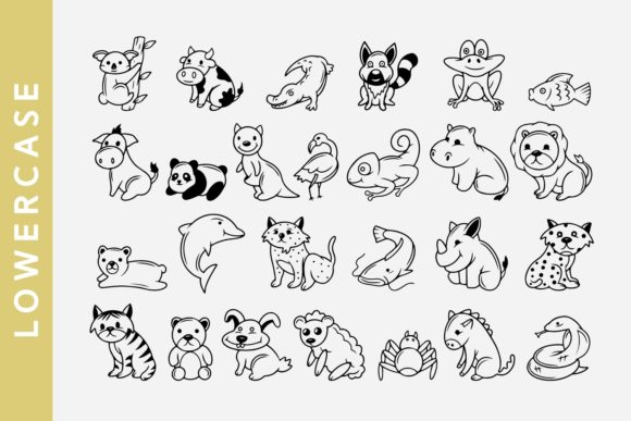 Dier Dingbats Font PNG with transparent background - Preview 4