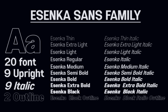 Esenka Font - Preview 6