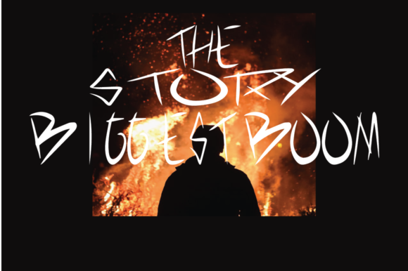 Fire Boom Font - Preview 1