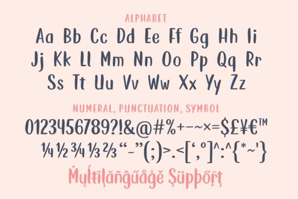 Hands on Learning Font - Preview 3