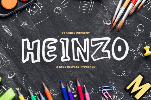 Heinzo Display Font By StringLabs