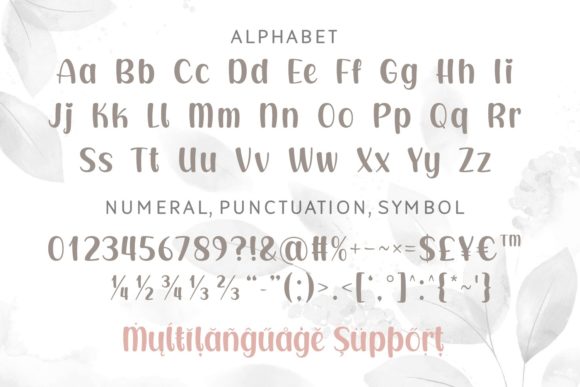 Linda Wanita Font PNG with transparent background - Preview 3