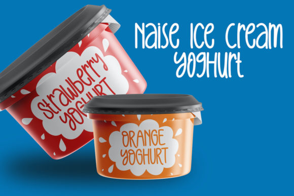 Pisang Keju Font PNG with transparent background - Preview 3