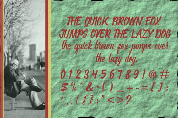 Qucluck Font PNG with transparent background - Preview 2