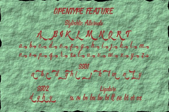 Qucluck Font PNG with transparent background - Preview 5