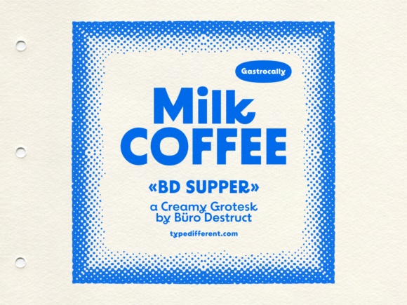 BD Supper Font - Preview 1