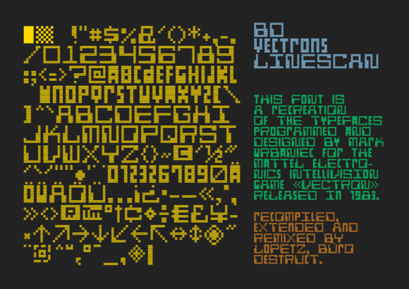 BD Vectrons Font - Preview 2