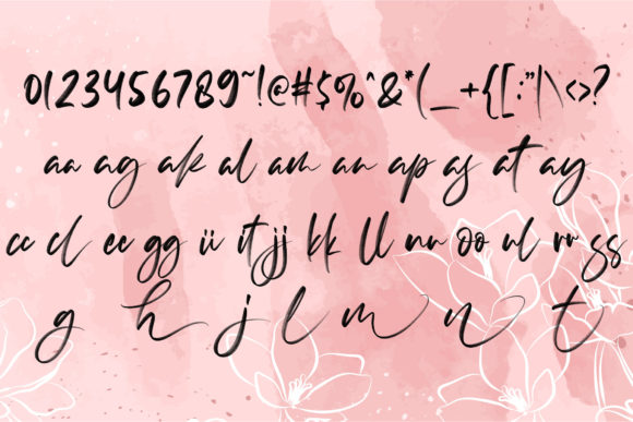 Batcheart Font - Preview 1