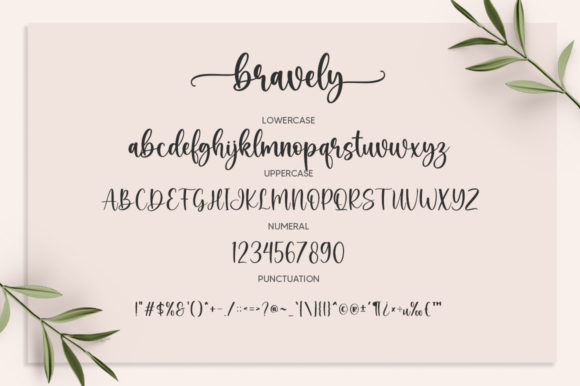 Be You Bravely Font - Preview 6