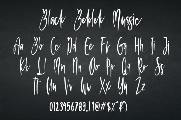 Beblek Mussic Font - Preview 6