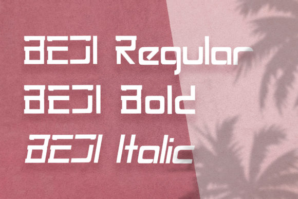 Beji Font - Preview 3