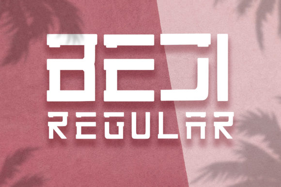 Beji Font - Preview 4