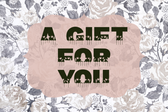 Blooming Font - Preview 1