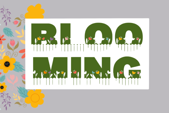 Blooming Font - Preview 2