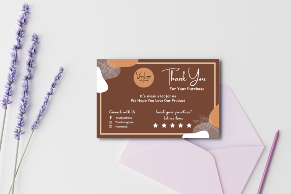 Canva Thank You Card Template