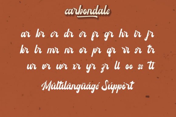 Carbondale Font - Preview 5