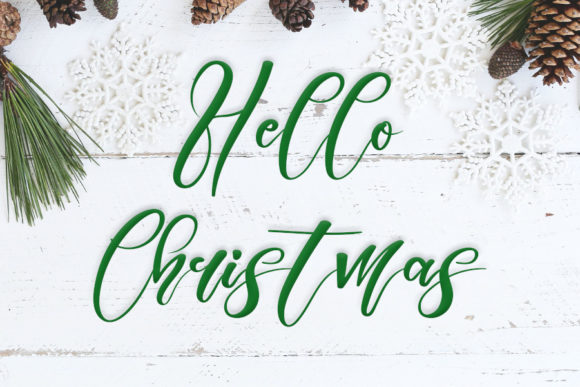 Christmas Font - Preview 3