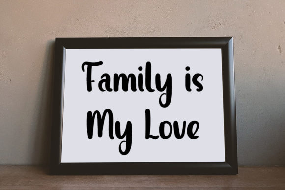 Family Moments Font - Preview 1