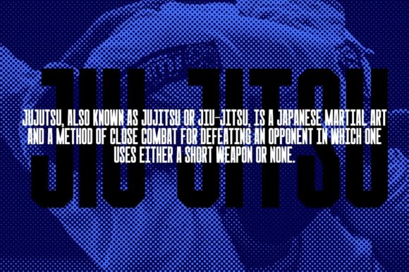 Fighters Glory Font PNG with transparent background - Preview 3