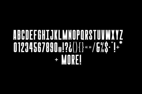 Fighters Glory Font PNG with transparent background - Preview 6