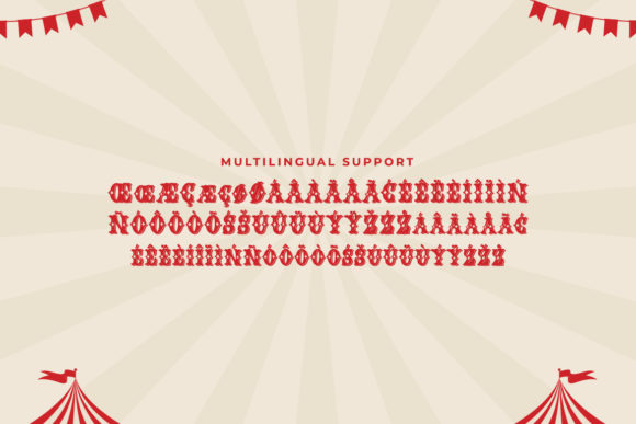 Fun Show Font PNG with transparent background - Preview 3