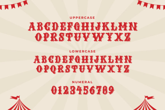 Fun Show Font PNG with transparent background - Preview 4