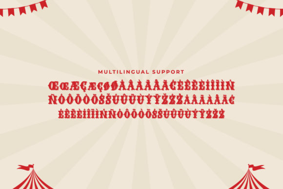 Fun Show Font PNG with transparent background - Preview 6