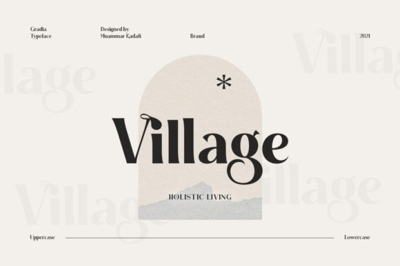 Gradia Font - Preview 1