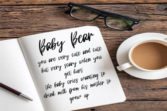 Hair Bobby Sweet Font - Preview 5