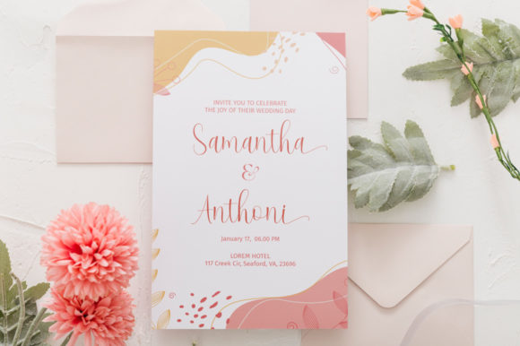 Herliyan Font PNG with transparent background - Preview 2