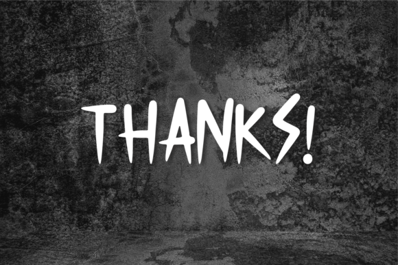 Holy Trouble Font PNG with transparent background - Preview 6