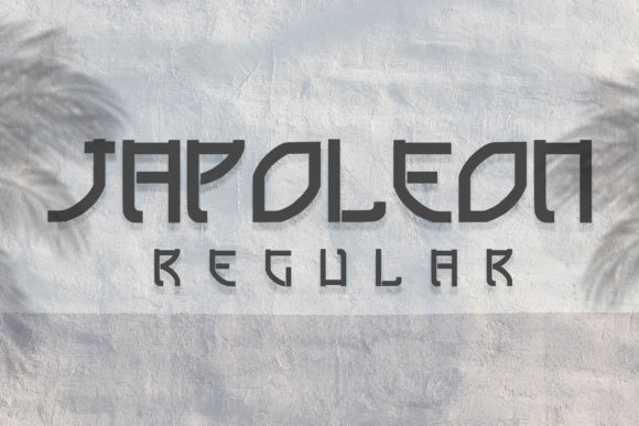 Japoleon Font PNG with transparent background - Preview 4